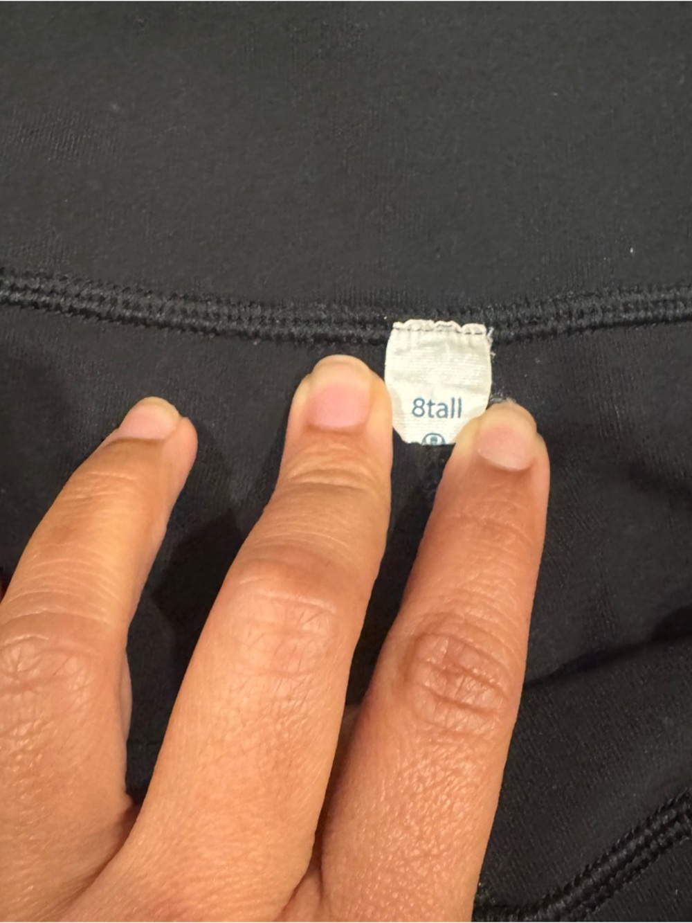 Lululemon Black Wide Leg Yoga Pants Drawstring High Rise Lounge - Picture 3 of 11